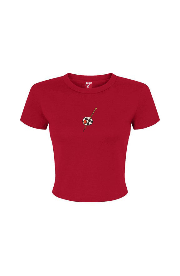 Women&amp;#39;s Micro Rib Baby Tee